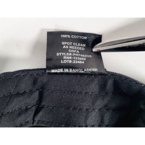 Pizza Hut Hat Cap Classic Retro Logo Black Adjustable Employee Uniform OSFM - Picture 8 of 9